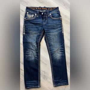 Men’s Rock Revival Jeans - Size 30x30 - Rishi - Straight Fit